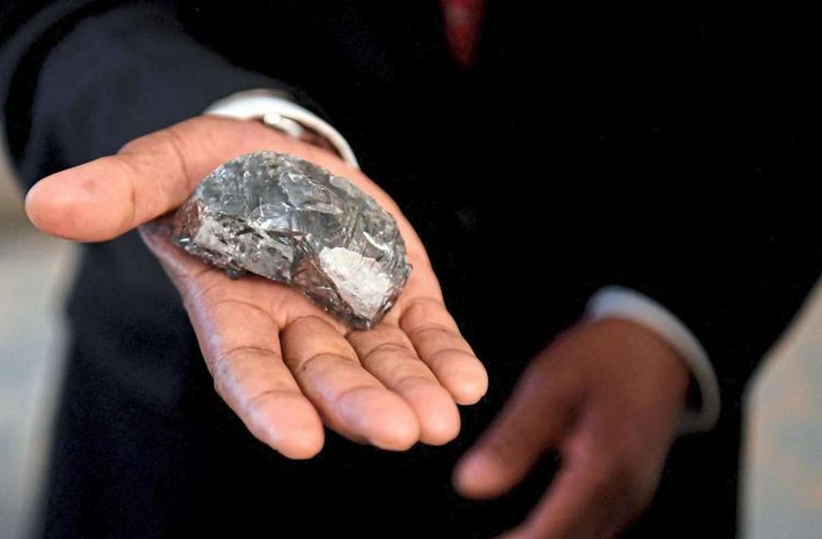 Diamantenfund in Botsuana: Minenarbeiter finden ungewöhnlich  großen Diamanten