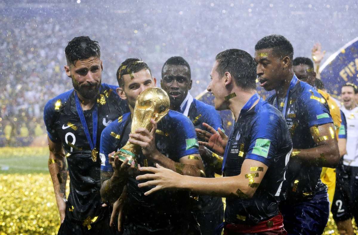 Frankreich wurde 2018 Weltmeister und trifft bei der EM 2021 auf Deutschland. Foto: imago/Laci Perenyi