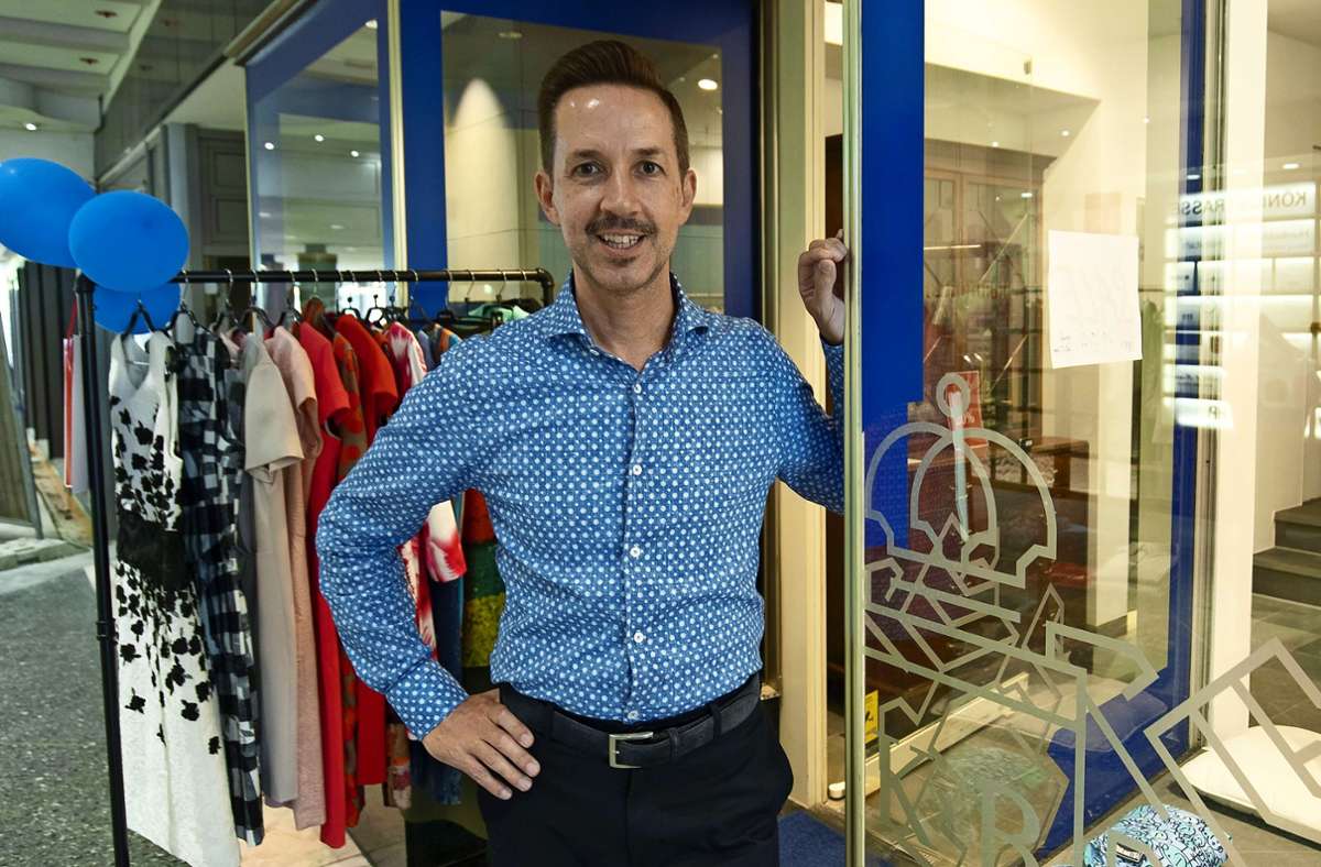 Ladensterben in Stuttgart: Wie ein Modemann in harten Zeiten für seinen Traum kämpft