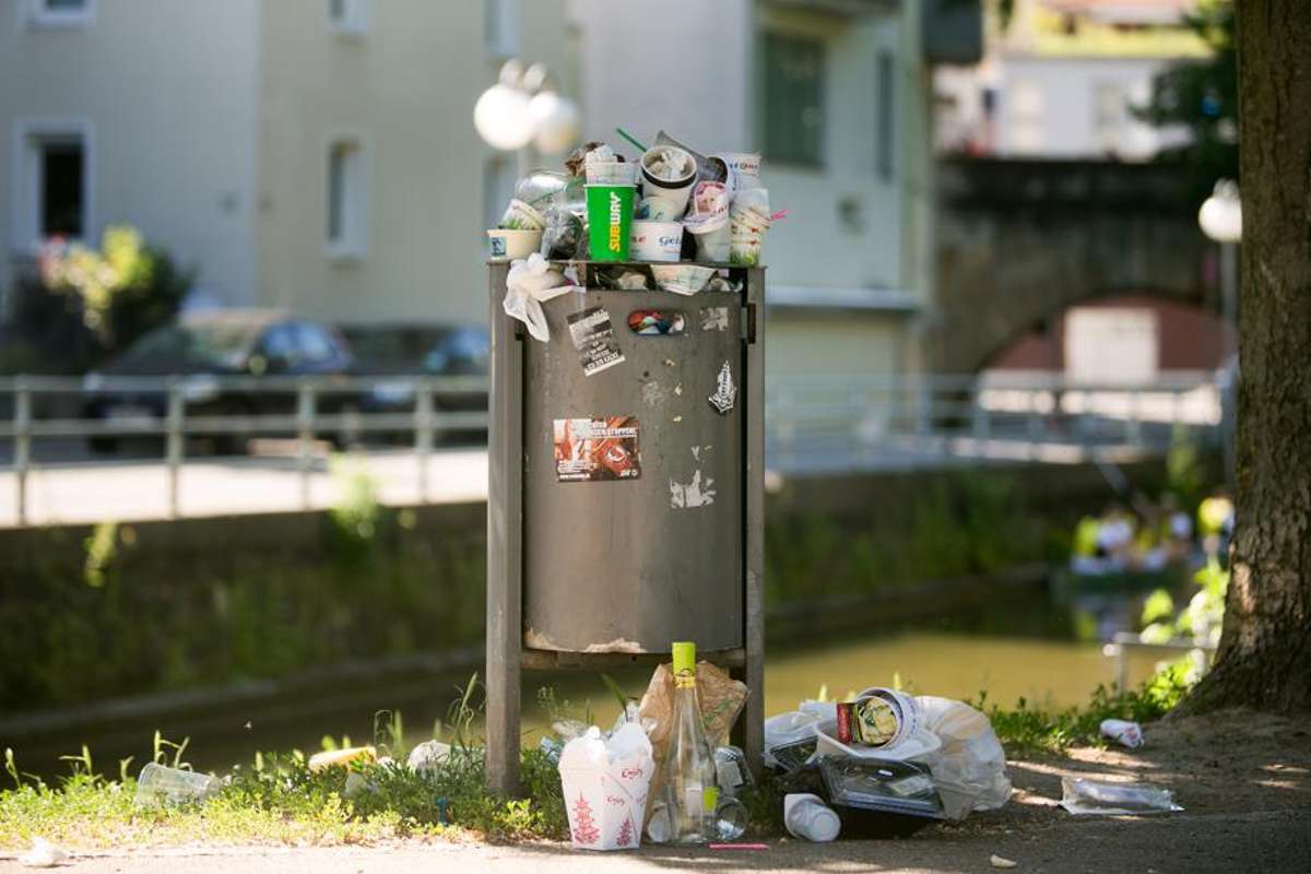 Müllproblem in Esslingen: Das Stadtbild steht auf der Kippe