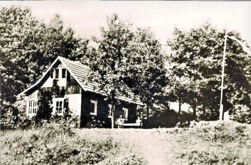 Das Naturfreundehaus in Lichtenwald in den 1960er-Jahren Foto: Peter Stotz/Naturfreunde Lichtenwald