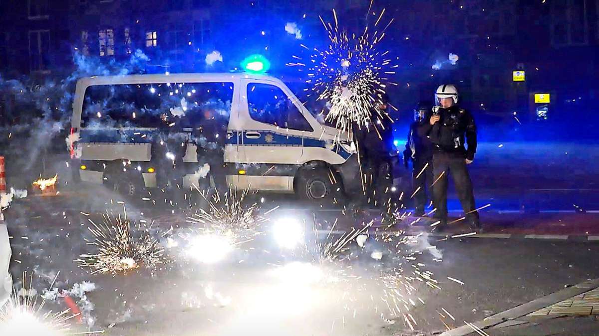 Polizei im Kreis Ludwigsburg: Polizei rechnet zu Silvester nicht mit dem Äußersten