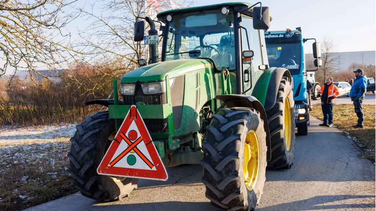 Proteste im Kreis Böblingen: Bauerntod bringt Menschen Not