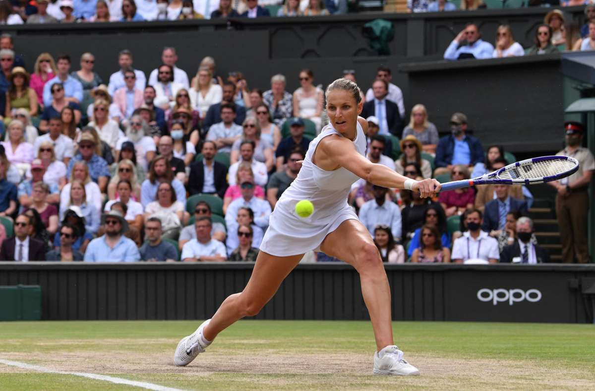 Tennis in Wimbledon: Karolina Pliskovas große Chance
