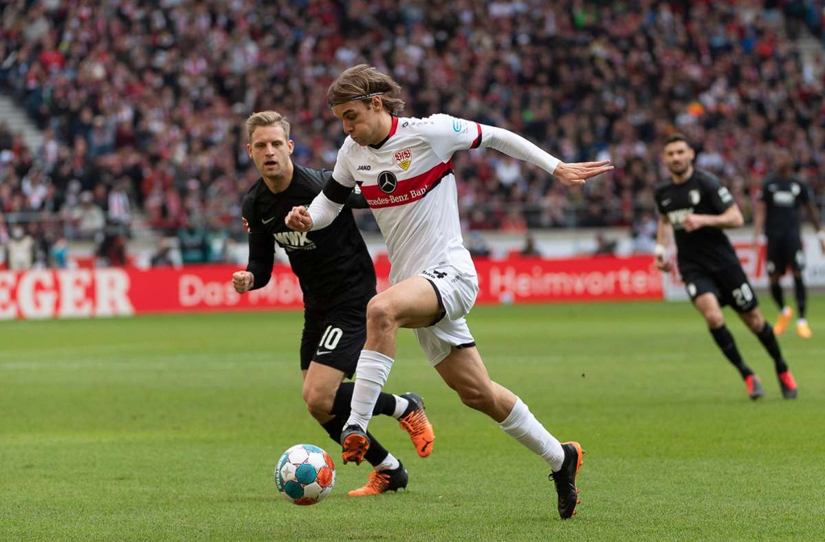 Der VfB Stuttgart hat sein Heimspiel gegen den FC Augsburg gewonnen – mit 3:2 siegte man im Schwaben-Duell.