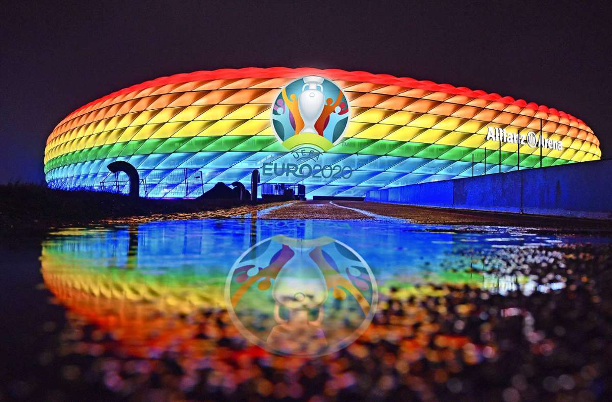 EM 2021: Wird das  Münchner Farben-Spiel verboten?