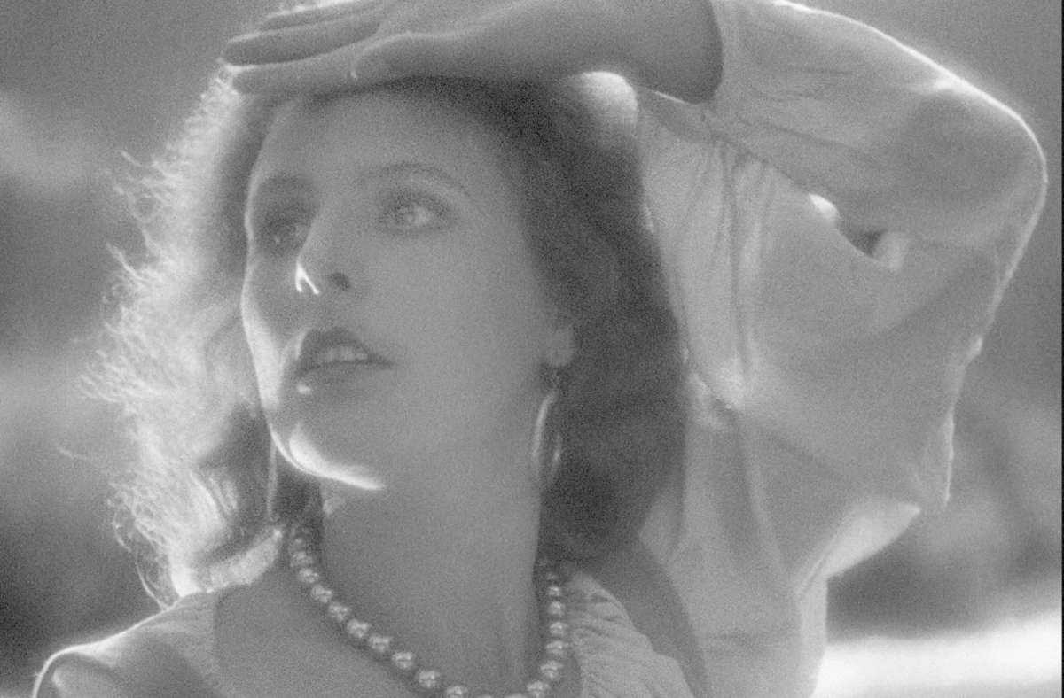 Leni Riefenstahl 1927 als Schauspielerin