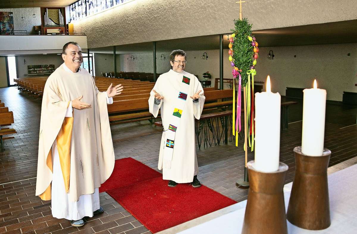 Ostern zu Corona-Zeiten: Katholiken wie Protestanten wollen Präsenzgottesdienste anbieten