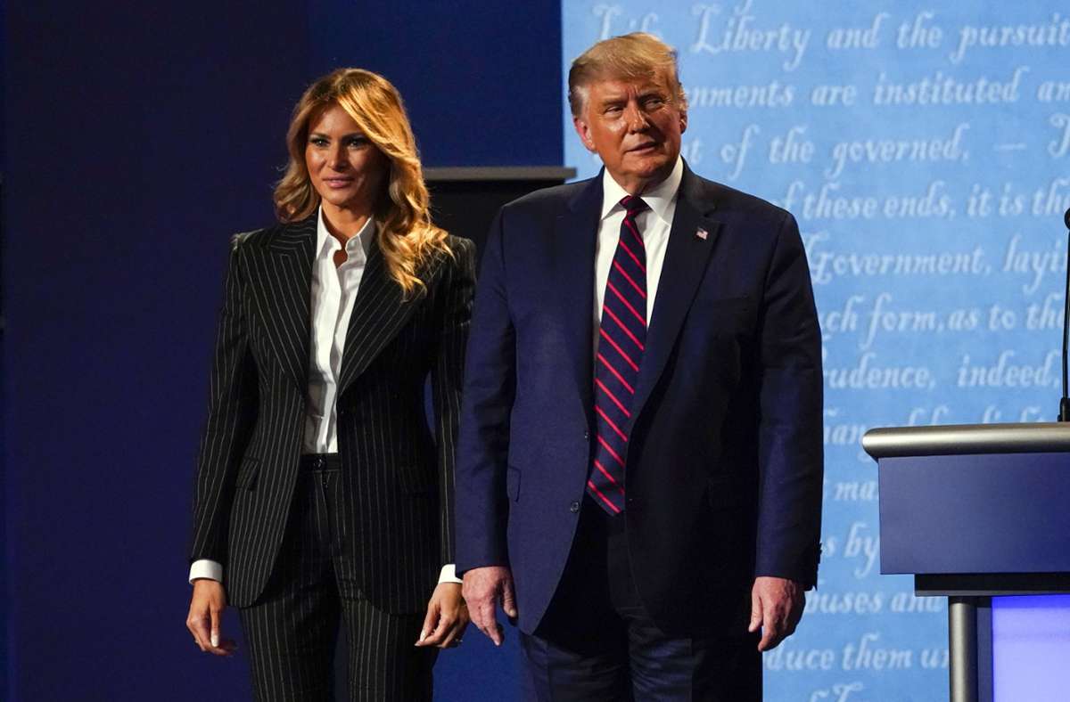 Donald  Trump und Melania Trump: US-Präsident und Ehefrau positiv auf Coronavirus getestet