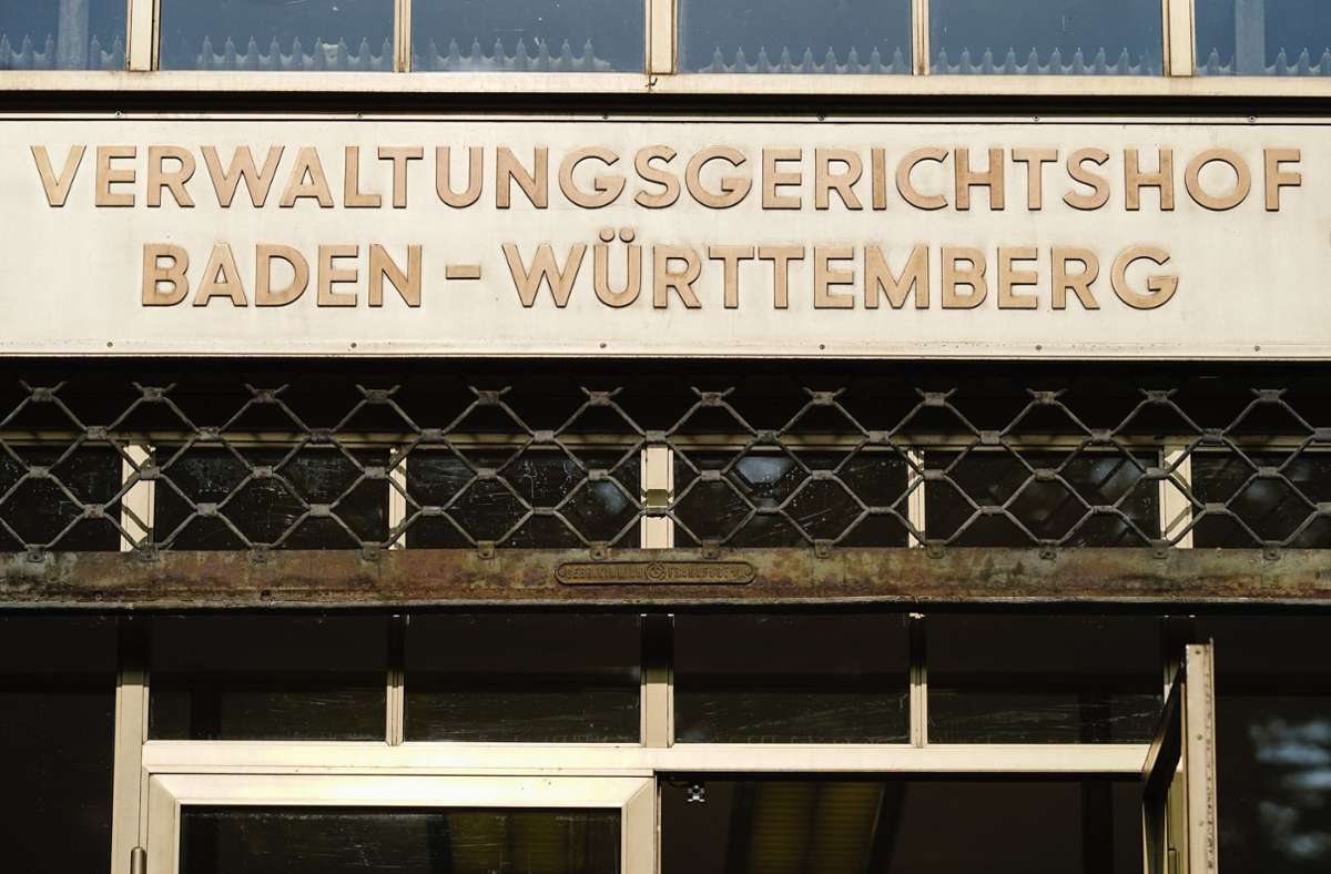 Der Verwaltungsgerichtshof Baden-Württemberg hat entschieden. Foto: dpa/Uwe Anspach