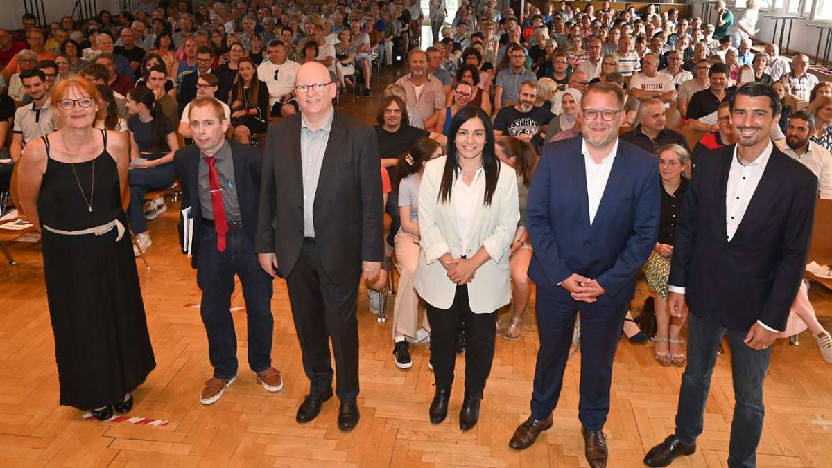 Podiumsdiskussion zur Wahl in Kornwestheim: Wer folgt Oberbürgermeisterin Ursula Keck nach?