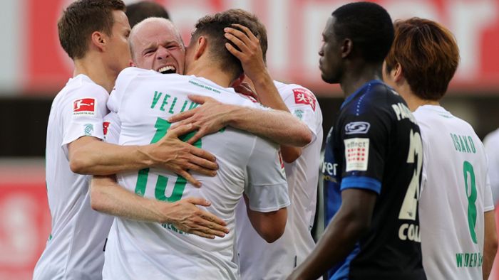 Kantersieg für Werder Bremen  – BVB im späten Glück