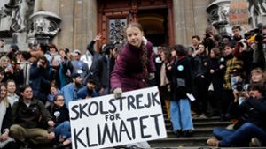 Klimaaktivistin droht den „Führern der Welt“