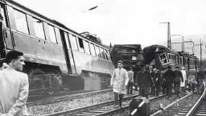 Vor 60 Jahren krachten zwei Vorort-Züge aufeinander