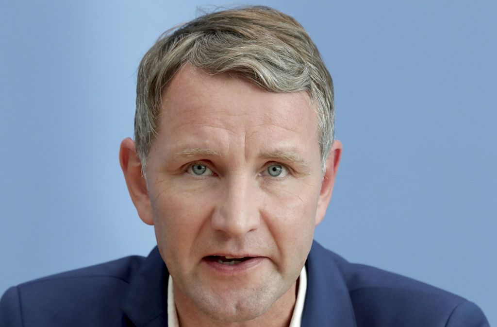 Der AfD-Spitzenkandidat in Thüringen: Björn Höcke. Foto: AP/Michael Sohn