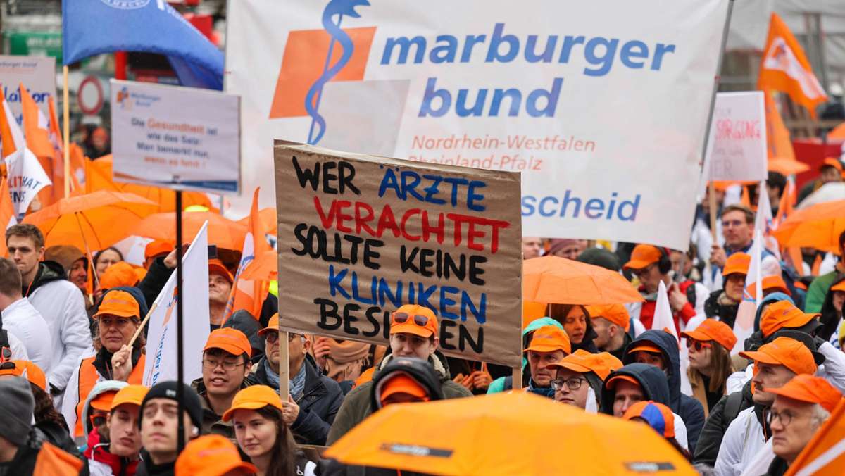 Baden-Württemberg: Gut 1000 Ärzte im Warnstreik