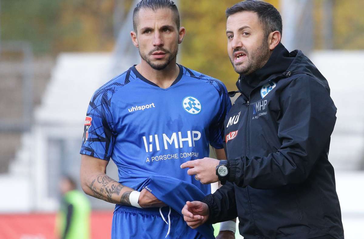 Stuttgarter Kickers gegen Offenburger FV: Keine Rechenspiele bei Mustafa Ünal und seinen Spielern