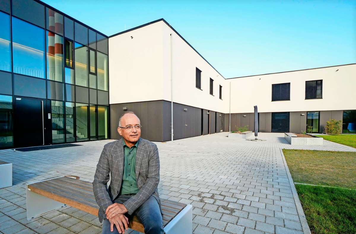 Neues Gebäude  am Krankenhaus Leonberg: Wo Seelen  geheilt werden