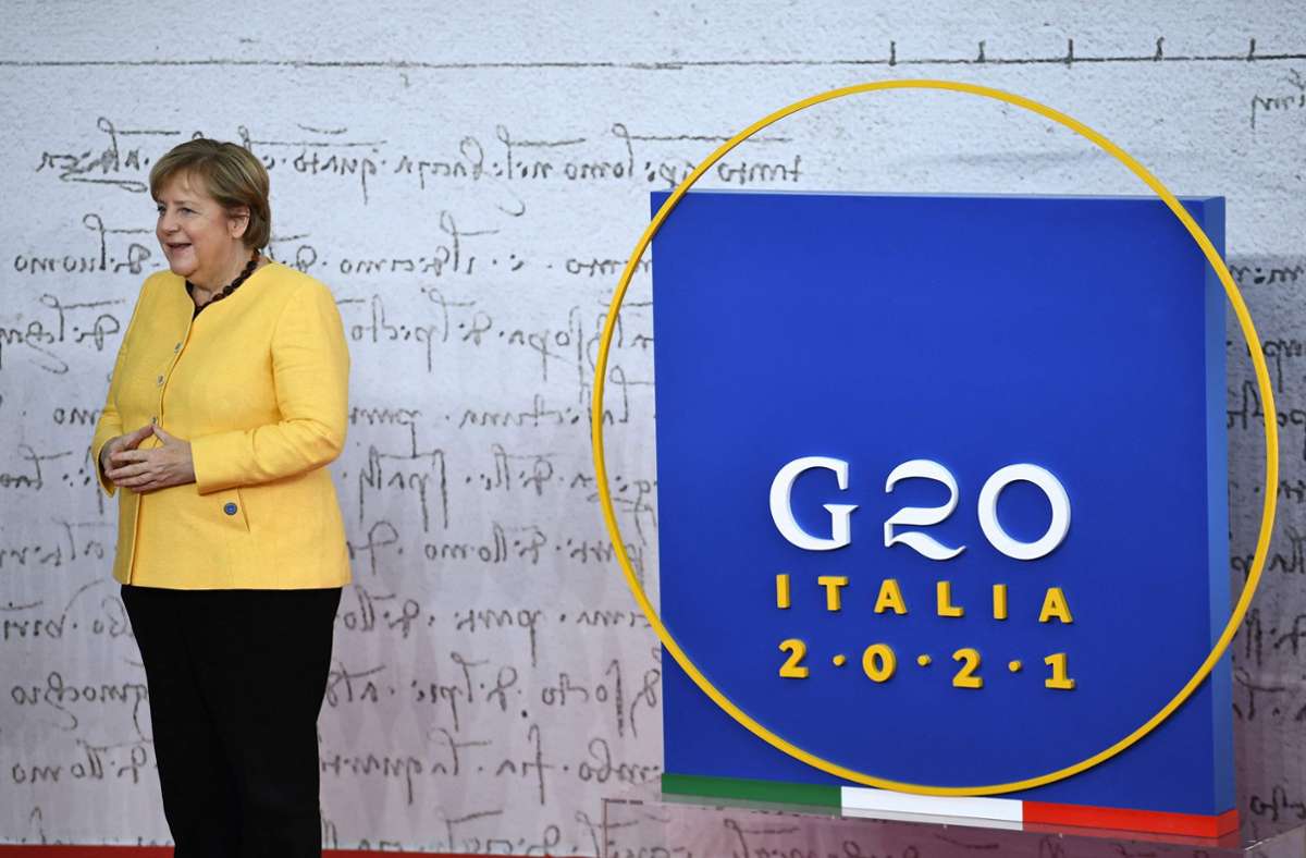 Beratungen über Corona: Merkels letzter G20-Gipfel hat begonnen