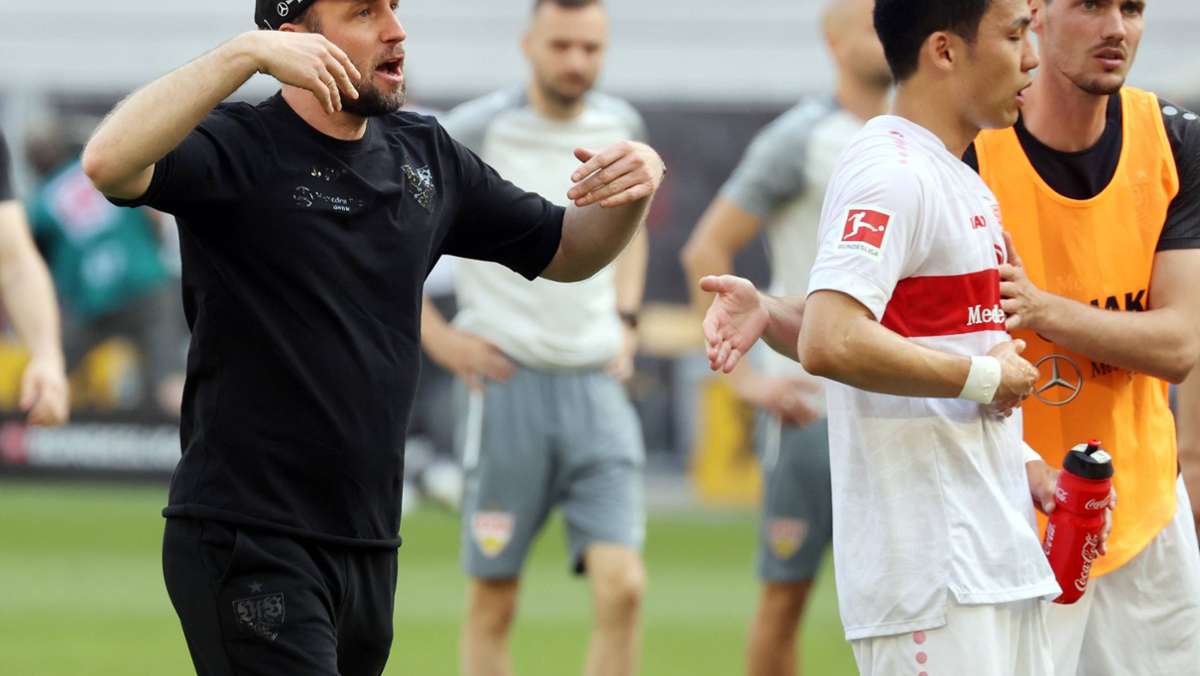 VfB Stuttgart gegen TSG Hoffenheim: „Wir müssen jetzt ganz eng zusammenstehen – der Club, die Stadt, das Team“