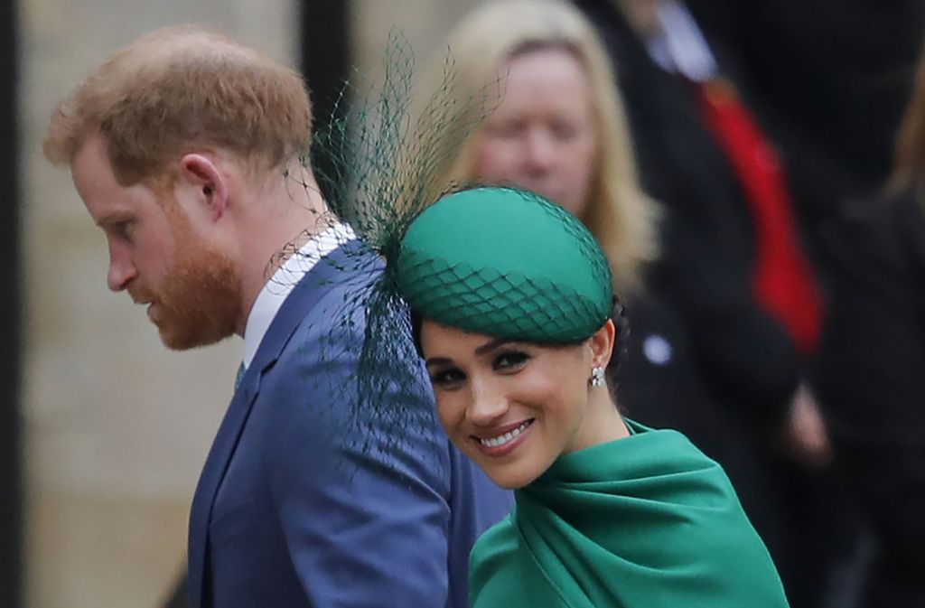 Herzogin Meghan und Prinz Harry bei ihrem letzten öffentlichen Auftritt als „A-Royals“.