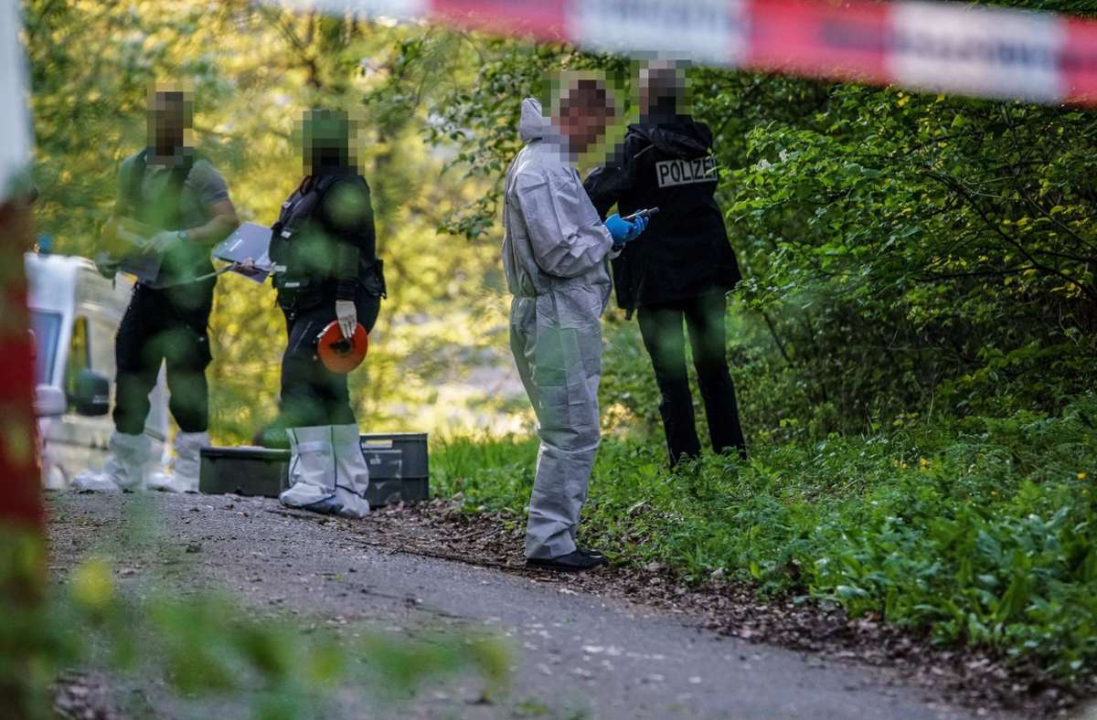 Der Tote wurde am Ostermontag in einem Waldstück zwischen Esslingen-Sirnau und Deizisau gefunden. Foto: SDMG/SDMG / Kohls/ Woelfl