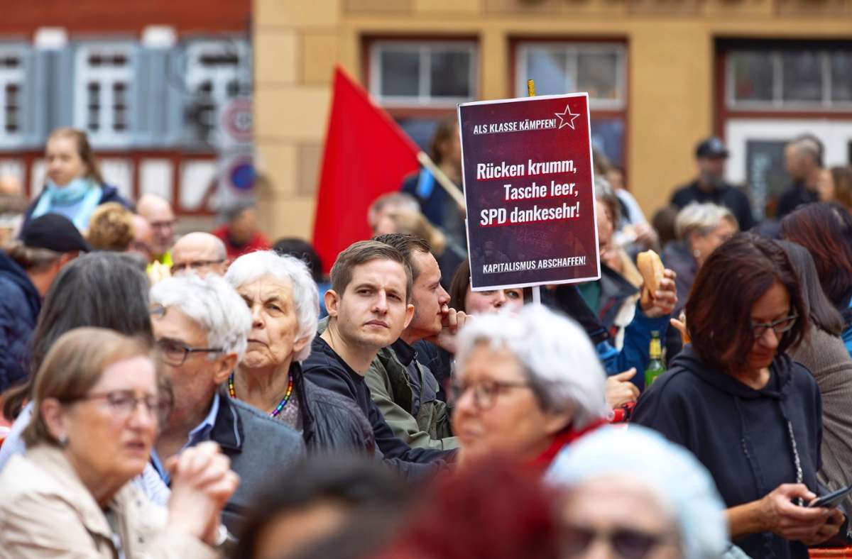Kundgebung in Waiblingen: 1. Mai-Motto: „Ungebrochen solidarisch“