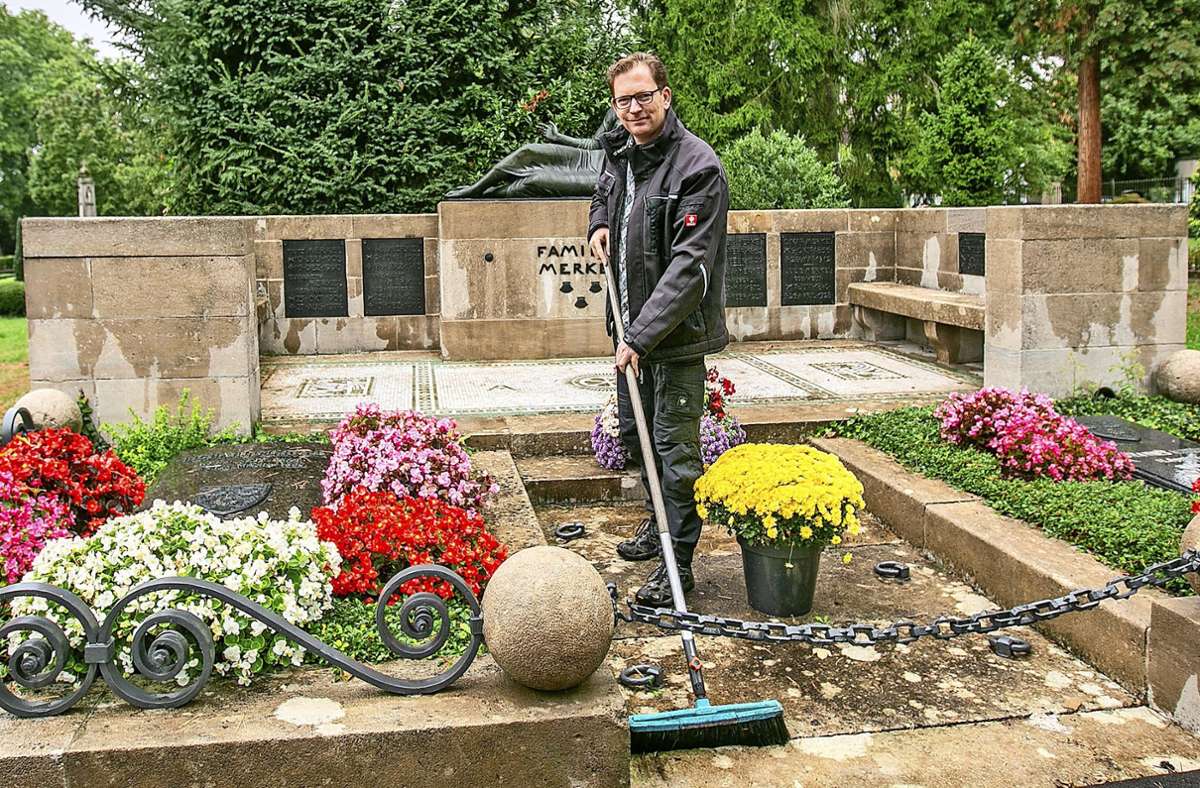 Grabpflege in Esslingen: Was macht ein Friedhofsgärtner?