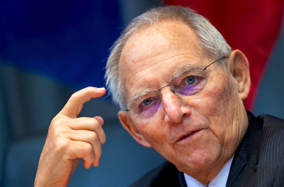 Rekordparlamentarier Wolfgang Schäuble: Schäubles traurige Finalrunde