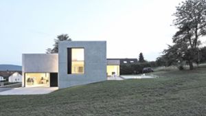 Ein Haus aus Glas, Licht und Beton
