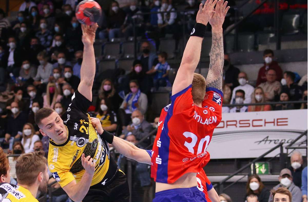 Handball-Bundesligist schlägt  Bergischen HC: TVB Stuttgart zittert sich zum Schlüsselsieg