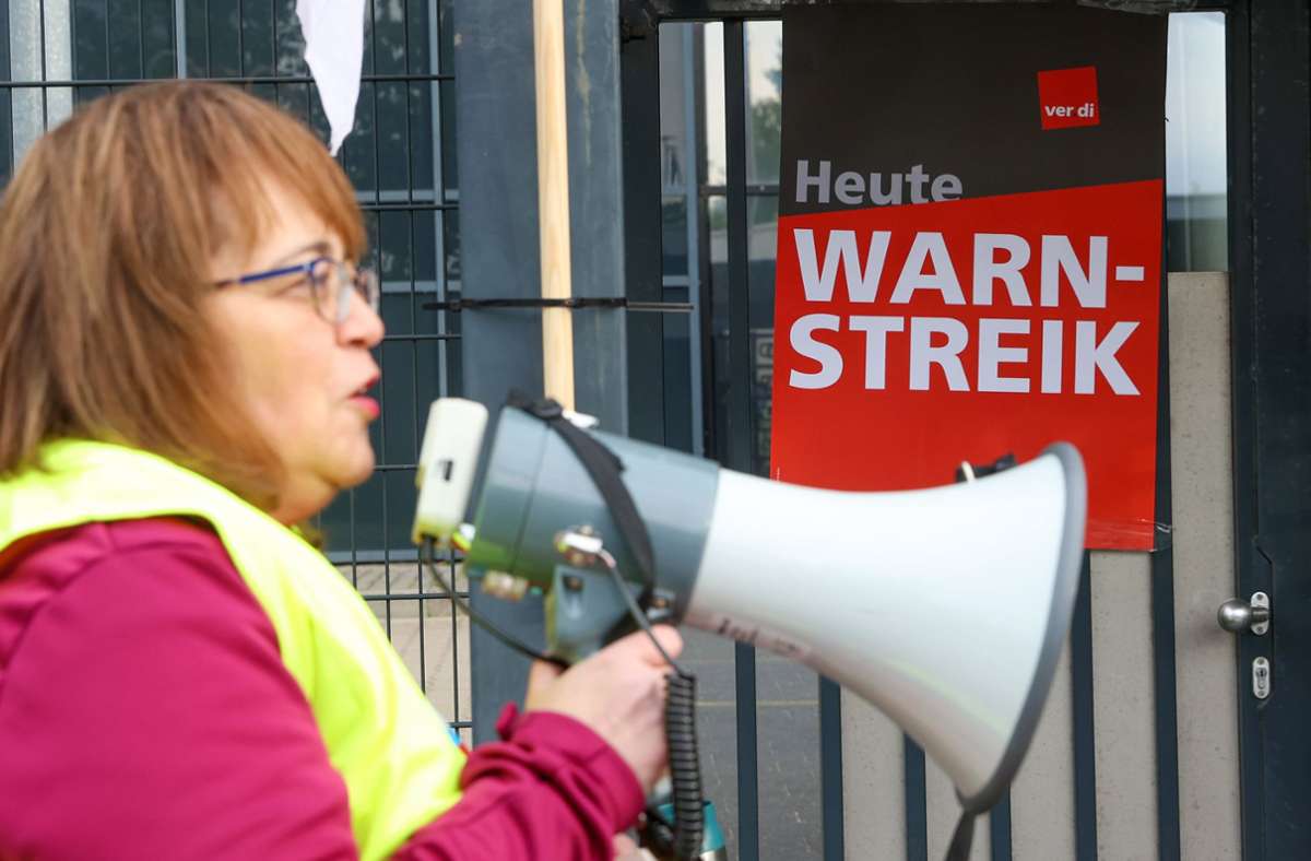 Verdi in Baden-Württemberg: Warnstreiks im Einzelhandel gehen weiter
