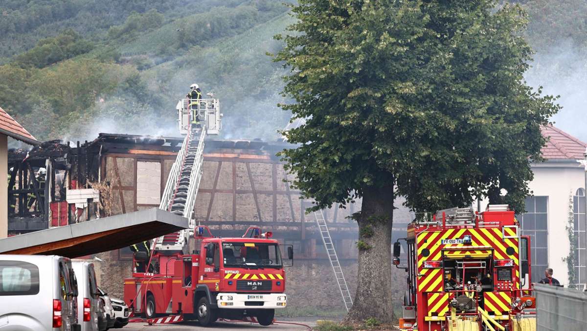 Französische Staatsanwaltschaft: Elf Tote nach Brand in Ferienunterkunft im Elsass gefunden