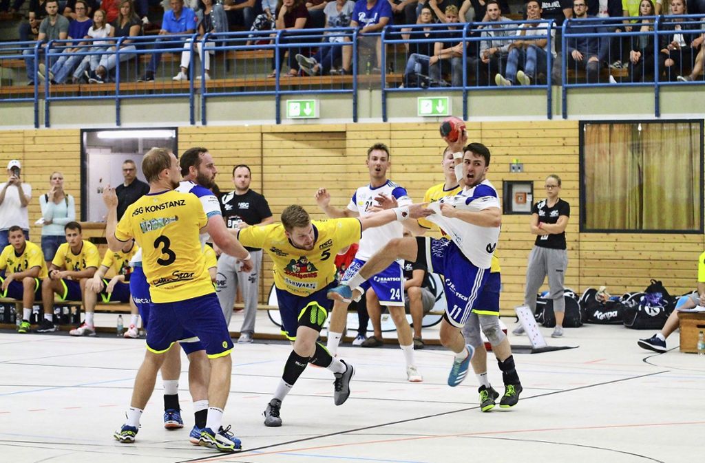 Die Handballer verlieren gegen Konstanz II mit 24:27: Schwacher Plochinger Auftakt