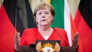 Trotz Korruptionsskandal will Merkel  Investitionen  fördern