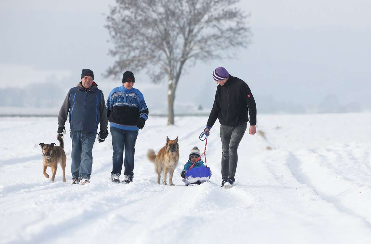 Schwäbische Alb: Winterwetter verschafft Bergwacht viele Einsätze