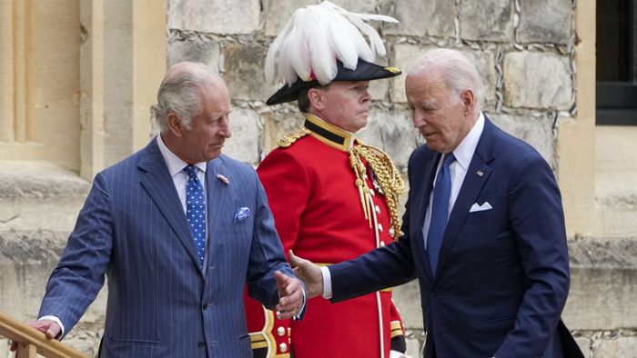 US-Präsident Biden besorgt um König Charles