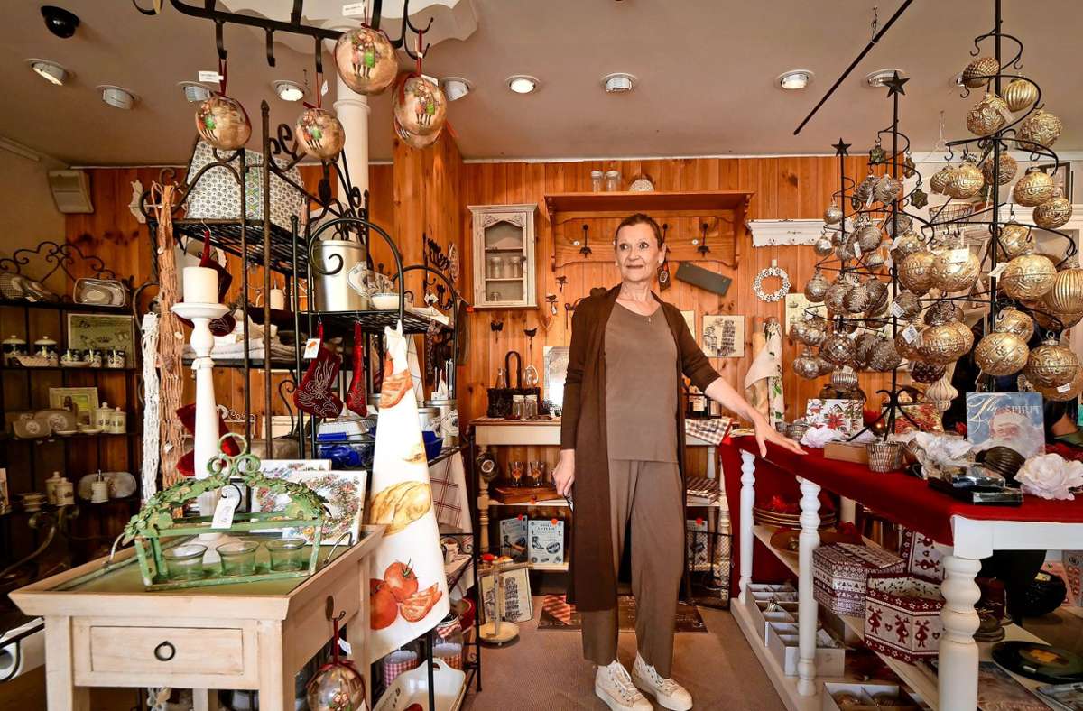 Gabriele Förster hat mehr als 20 Jahre ihren Laden Landhaus Lifestyle betrieben. Sie will mehr Zeit für sich und die Familie – und hört deshalb auf.