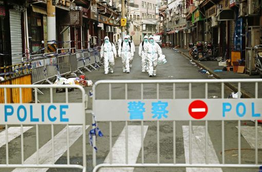 China schwächt mit den Lockdowns wie hier in Shanghai auch die eigene Wirtschaft. Foto: imago images/VCG