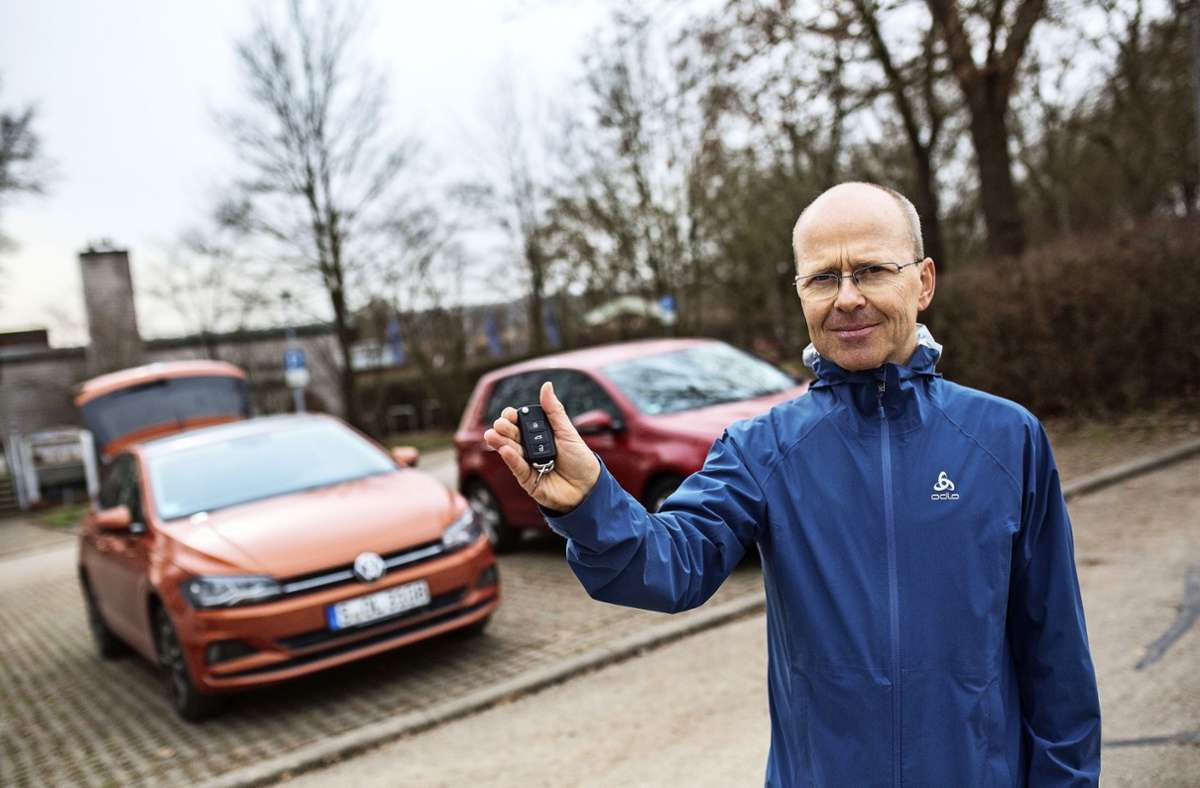 Neue Mobilität mit einem Teilauto: Marco Ehrt will Carsharing in Köngen starten