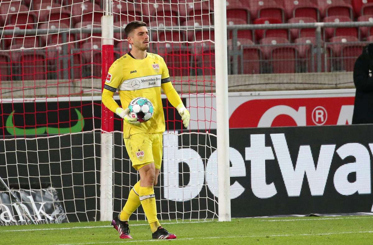 Fabian Bredlow zeigte gegen den FC Augsburg eine starke Leistung und ist unser Spieler des Spiels.
