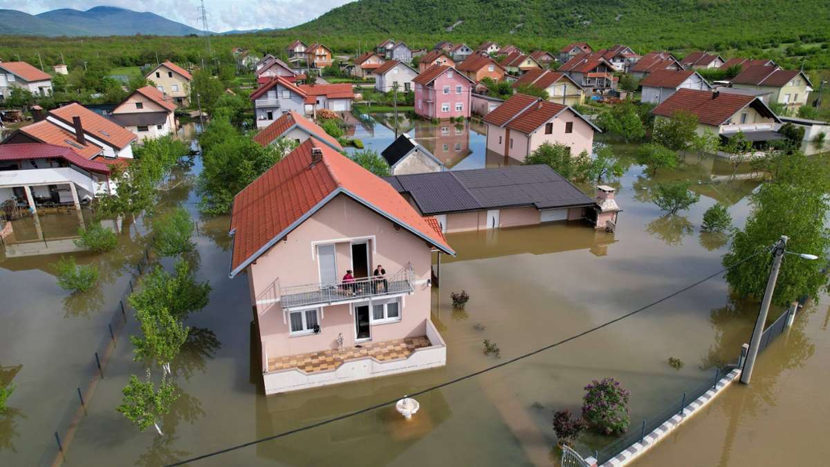 Kroatien Hochwasser aktuell (Karte)