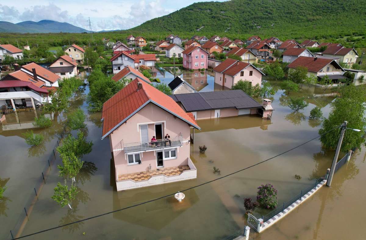 Kroatien Hochwasser aktuell (Karte)