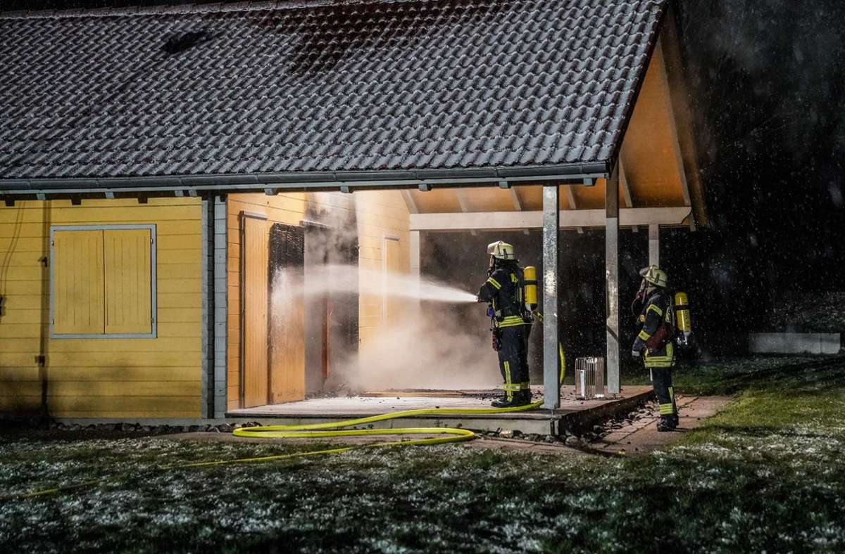 Nach Feuer in Plochingen: Polizei vermutet Brandstiftung am CVJM-Vereinsheim